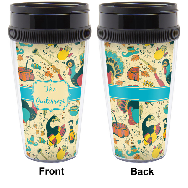 Old Fashioned Thanksgiving Travel Mug Approval (Personalized)