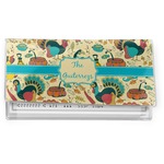 Old Fashioned Thanksgiving Vinyl Checkbook Cover (Personalized)