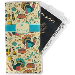 Old Fashioned Thanksgiving Travel Document Holder