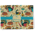 Old Fashioned Thanksgiving Kitchen Towel - Waffle Weave (Personalized)