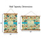 Old Fashioned Thanksgiving Wall Hanging Tapestries - Parent/Sizing