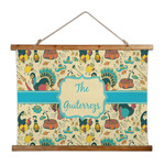 Old Fashioned Thanksgiving Wall Hanging Tapestry - Wide (Personalized)