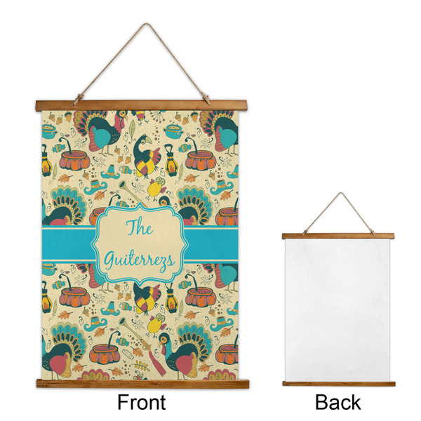 Old Fashioned Thanksgiving Wall Hanging Tapestry - Portrait - APPROVAL