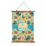 Old Fashioned Thanksgiving Wall Hanging Tapestry (Personalized)