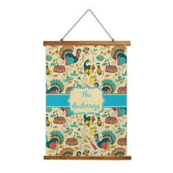 Old Fashioned Thanksgiving Wall Hanging Tapestry - Tall (Personalized)