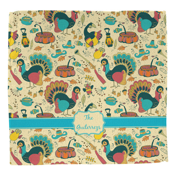 Old Fashioned Thanksgiving Washcloth - Front - No Soap