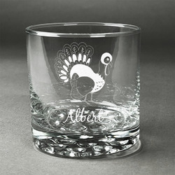 Old Fashioned Thanksgiving Whiskey Glass (Single) (Personalized)