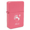 Old Fashioned Thanksgiving Windproof Lighter - Pink - Double Sided (Personalized)