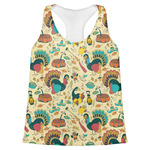 Old Fashioned Thanksgiving Womens Racerback Tank Top - X Large
