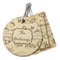 Old Fashioned Thanksgiving Wood Luggage Tags - Parent/Main