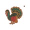 Old Fashioned Thanksgiving Wooden Sticker Medium Color - Main