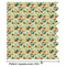 Old Fashioned Thanksgiving Wrapping Paper Roll - Matte - Partial Roll