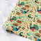 Old Fashioned Thanksgiving Wrapping Paper Rolls- Main