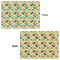 Old Fashioned Thanksgiving Wrapping Paper Sheet - Double Sided - Front & Back