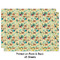 Old Fashioned Thanksgiving Wrapping Paper Sheet - Double Sided - Front