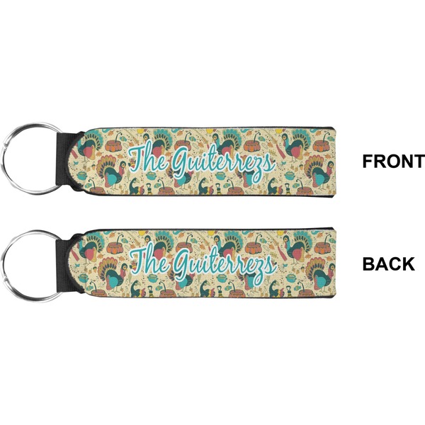 Old Fashioned Thanksgiving Wristlet (Front + Back)