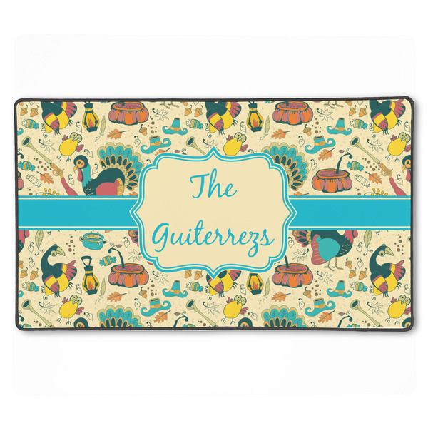 Custom Old Fashioned Thanksgiving XXL Gaming Mouse Pad - 24" x 14" (Personalized)