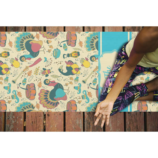 Old Fashioned Thanksgiving Yoga Mats - LIFESTYLE