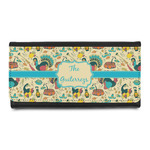 Old Fashioned Thanksgiving Leatherette Ladies Wallet (Personalized)
