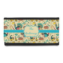 Old Fashioned Thanksgiving Leatherette Ladies Wallet (Personalized)