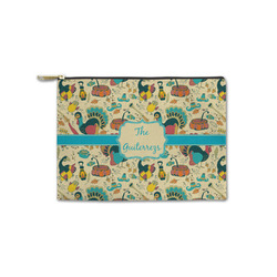Old Fashioned Thanksgiving Zipper Pouch - Small - 8.5"x6" (Personalized)