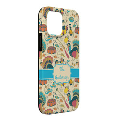 Old Fashioned Thanksgiving iPhone Case - Rubber Lined - iPhone 13 Pro Max (Personalized)