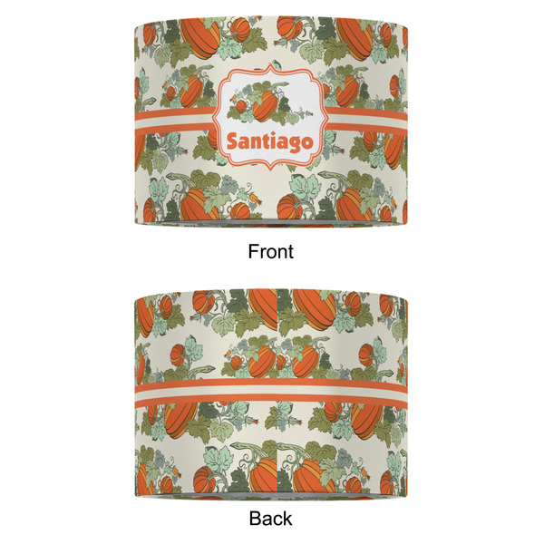 Pumpkins 12" Drum Lampshade - APPROVAL (Fabric)