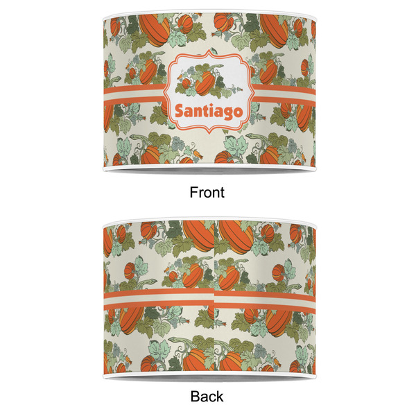 Pumpkins 12" Drum Lampshade - APPROVAL (Poly Film)
