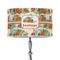 Pumpkins 12" Drum Lampshade - ON STAND (Poly Film)