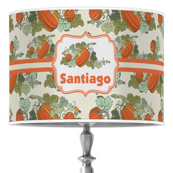 Pumpkins 16" Drum Lamp Shade - Poly-film (Personalized)