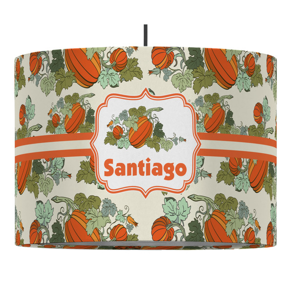 Custom Pumpkins Drum Pendant Lamp (Personalized)