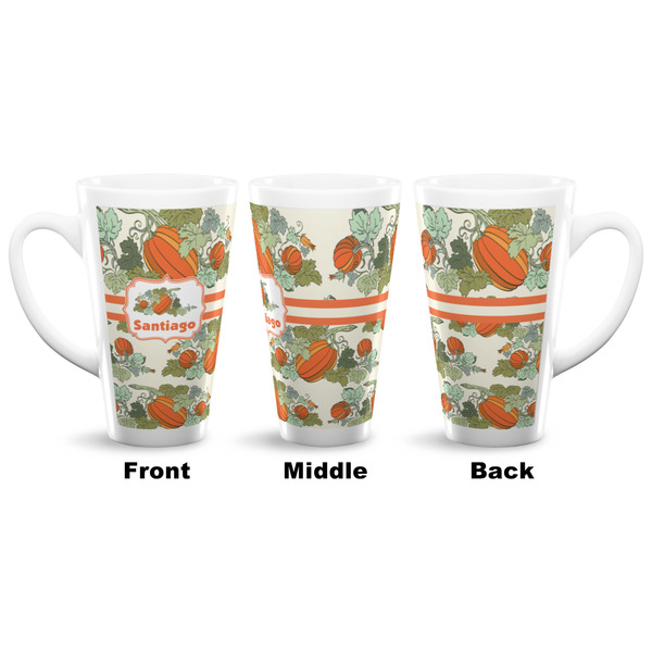 Pumpkins 16 Oz Latte Mug - Approval
