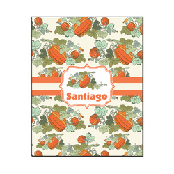 Pumpkins Wood Print - 16x20 (Personalized)