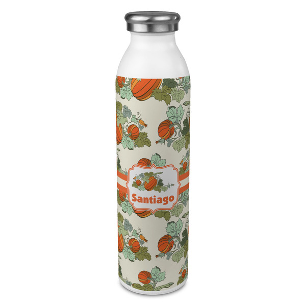 Custom Pumpkins 20oz Stainless Steel Water Bottle - Full Print (Personalized)
