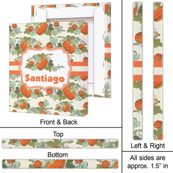 Pumpkins 20x24 - Canvas Print - Approval