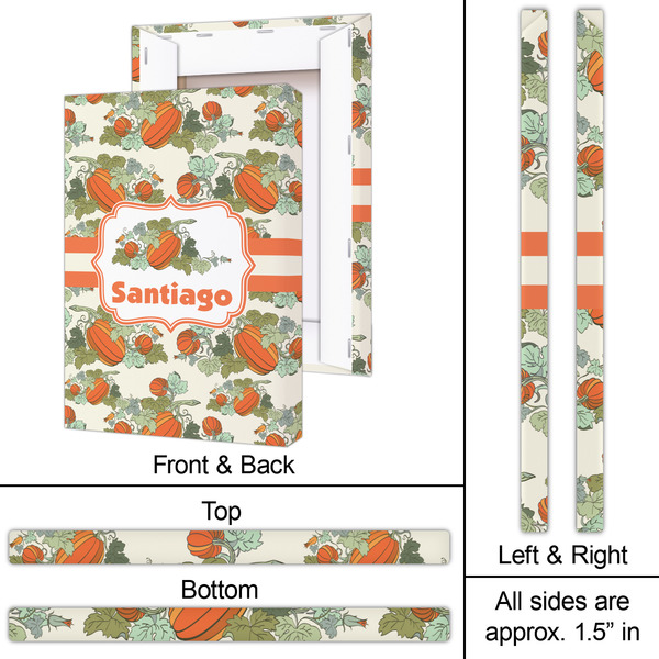 Pumpkins 20x30 - Canvas Print - Approval