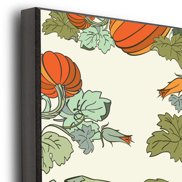 Pumpkins 20x30 Wood Print - Closeup