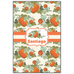 Pumpkins Wood Print - 20x30 (Personalized)