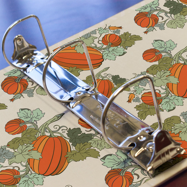 Pumpkins 3 Ring Binders - Full Wrap - 2" - DETAIL