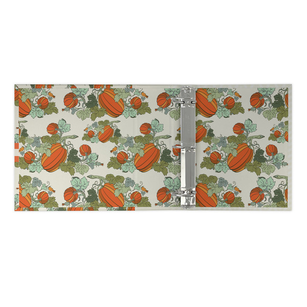 Pumpkins 3 Ring Binders - Full Wrap - 2" - OPEN INSIDE