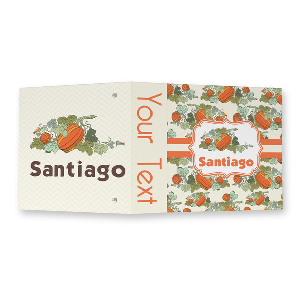 Pumpkins 3 Ring Binders - Full Wrap - 2" - OPEN OUTSIDE