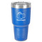 Pumpkins 30 oz Stainless Steel Tumbler - Royal Blue - Single-Sided (Personalized)