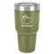 Pumpkins 30 oz Stainless Steel Tumbler - Olive - Single-Sided (Personalized)