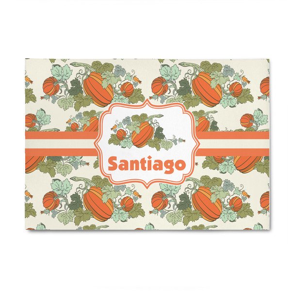 Custom Pumpkins 4' x 6' Patio Rug (Personalized)