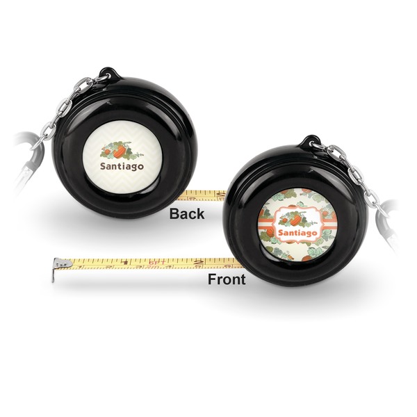 Pumpkins 6-Ft Pocket Tape Measure with Carabiner Hook - Front and Back