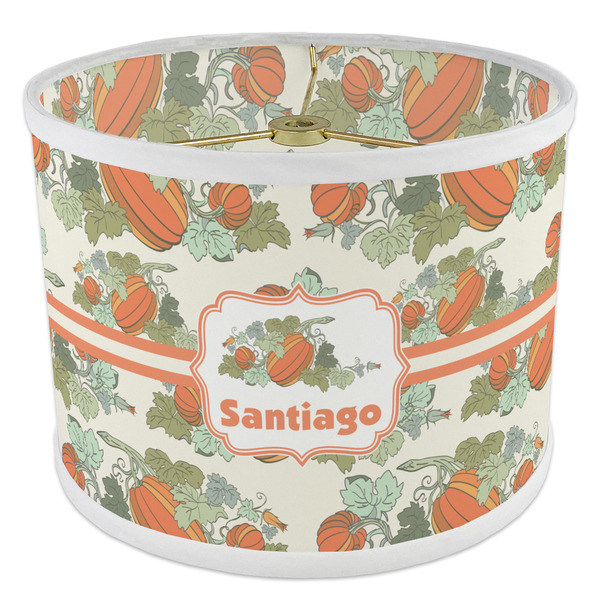 Pumpkins 8" Drum Lampshade - ANGLE Poly-Film