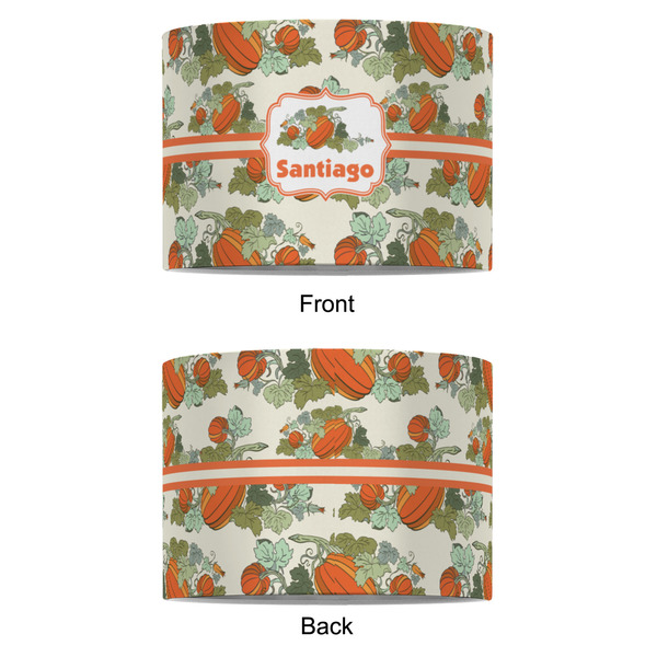 Pumpkins 8" Drum Lampshade - APPROVAL (Fabric)