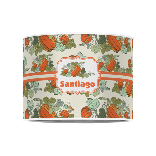 Pumpkins 8" Drum Lampshade - FRONT (Poly Film)