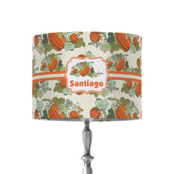Pumpkins 8" Drum Lamp Shade - Fabric (Personalized)
