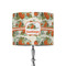 Pumpkins 8" Drum Lampshade - ON STAND (Fabric)